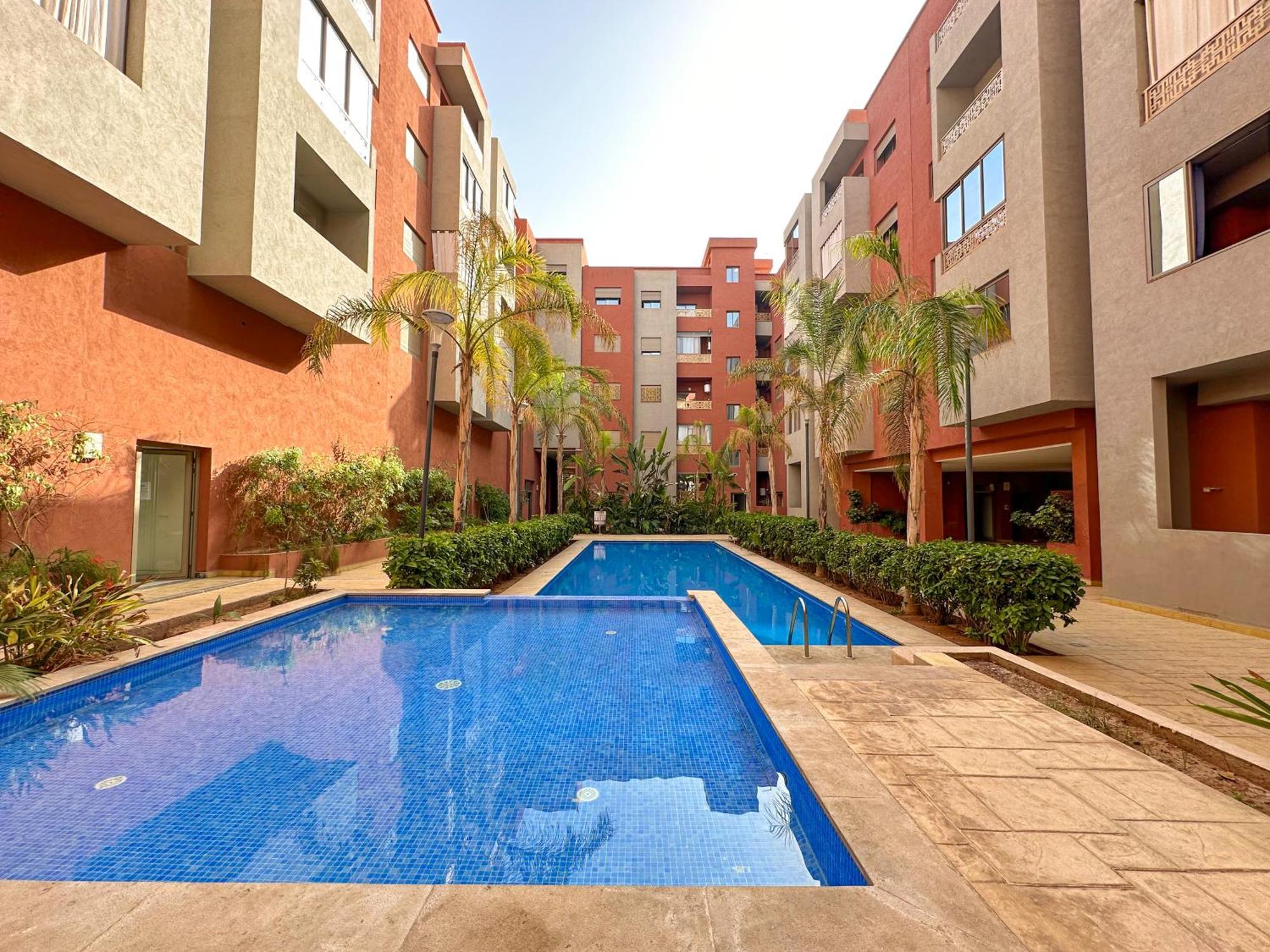 Condo In Marrakech With Pool Марракеш Екстер'єр фото